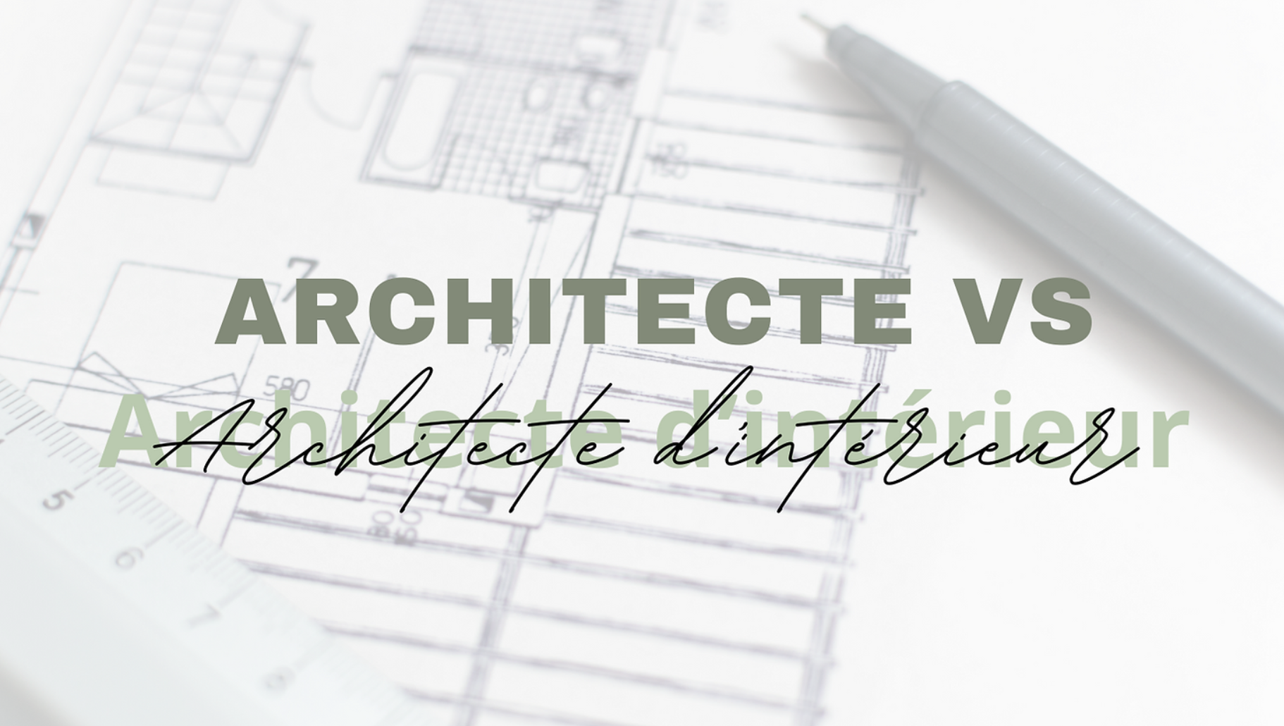 Architecte VS Architecte d'intérieur